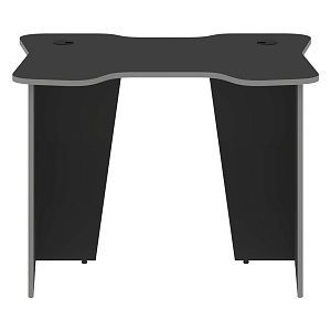 Игровой компьютерный стол SKILLL SKL 100CB, антрацит/металлик, 1000х850х755 мм